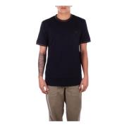 Logo Front T-shirts en Polo's Fred Perry , Black , Heren