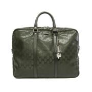 Pre-owned Canvas gucci-bags Gucci Vintage , Green , Heren