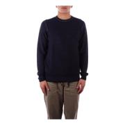 Blauwe Yachting Logo Sweater Paul & Shark , Blue , Heren