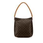 Pre-owned Leather louis-vuitton-bags Louis Vuitton Vintage , Brown , D...