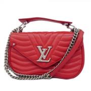 Pre-owned Fabric louis-vuitton-bags Louis Vuitton Vintage , Red , Dame...