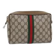 Pre-owned Leather clutches Gucci Vintage , Multicolor , Dames