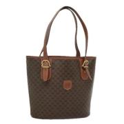 Pre-owned Leather totes Celine Vintage , Brown , Dames