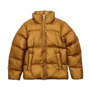 Bronze Brown Ripstop Puffer Jas Pyrenex , Brown , Heren