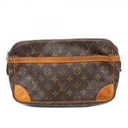 Pre-owned Fabric louis-vuitton-bags Louis Vuitton Vintage , Brown , Da...