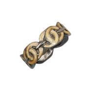 Pre-owned Metal chanel-jewelry Chanel Vintage , Beige , Dames