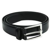 Pre-owned Leather belts Gucci Vintage , Black , Heren