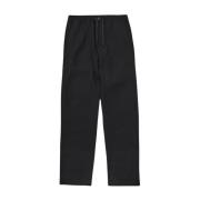 Rechte Zwarte Broek Selected Homme , Black , Heren