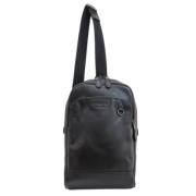 Pre-owned Leather shoulder-bags Coach Pre-owned , Black , Dames