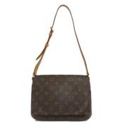 Pre-owned Canvas louis-vuitton-bags Louis Vuitton Vintage , Brown , Da...