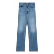 Regular Fit Kick It Jeans Mother , Blue , Dames