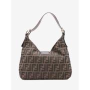 Pre-owned Leather fendi-bags Fendi Vintage , Brown , Dames