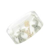 Pre-owned Plastic louis-vuitton-jewelry Louis Vuitton Vintage , White ...