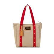 Pre-owned Canvas louis-vuitton-bags Louis Vuitton Vintage , Red , Dame...