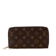 Pre-owned Canvas wallets Louis Vuitton Vintage , Brown , Dames