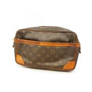 Pre-owned Fabric louis-vuitton-bags Louis Vuitton Vintage , Brown , Da...