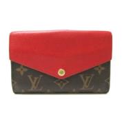 Pre-owned Leather wallets Louis Vuitton Vintage , Brown , Dames