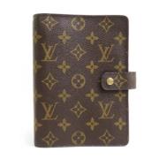 Pre-owned Canvas home-office Louis Vuitton Vintage , Brown , Dames