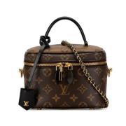 Pre-owned Leather louis-vuitton-bags Louis Vuitton Vintage , Brown , D...