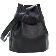 Pre-owned Leather louis-vuitton-bags Louis Vuitton Vintage , Black , D...