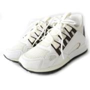 Pre-owned Canvas sneakers Louis Vuitton Vintage , White , Dames