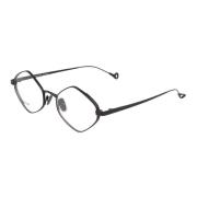 Stijlvolle Metalen Bril Margaret Opt Eyepetizer , Black , Unisex