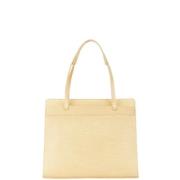 Pre-owned Leather louis-vuitton-bags Louis Vuitton Vintage , Beige , D...