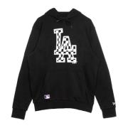 MLB Infill Logo Hoodie Zwart/Wit New Era , Black , Heren