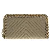 Pre-owned Fabric wallets Stella McCartney Pre-owned , Beige , Dames