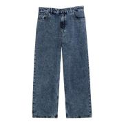 Regular Fit Denim Jeans Alaïa , Blue , Dames