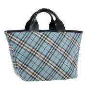 Pre-owned Nylon handbags Burberry Vintage , Blue , Dames