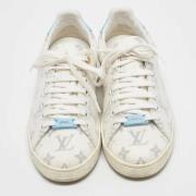 Pre-owned Mesh sneakers Louis Vuitton Vintage , White , Dames