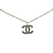 Pre-owned Metal chanel-jewelry Chanel Vintage , Gray , Dames