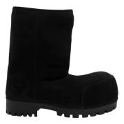 Lage Alaska Laars Balenciaga , Black , Dames