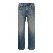 Klassieke Romeo Jeans voor Mannen R13 , Blue , Dames