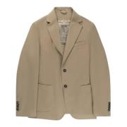 Cashmere Touch Stretch Blazer Circolo 1901 , Beige , Heren