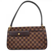 Pre-owned Fabric louis-vuitton-bags Louis Vuitton Vintage , Brown , Da...