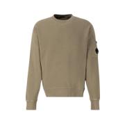 Diagonale Fleece Crewneck Sweatshirt - Groen C.p. Company , Brown , He...