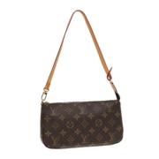 Pre-owned Canvas louis-vuitton-bags Louis Vuitton Vintage , Brown , Da...