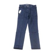 Chino Stijl Jeans met Logo Details Jacob Cohën , Blue , Dames