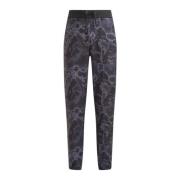 Geo Night Zwarte Joggingbroek Alviero Martini 1a Classe , Black , Here...