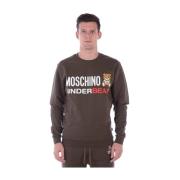 Capuchontrui Moschino , Green , Heren