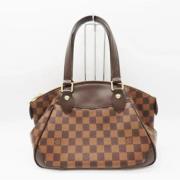 Pre-owned Canvas handbags Louis Vuitton Vintage , Brown , Dames