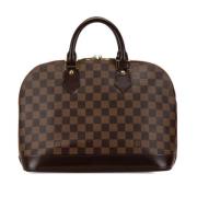 Pre-owned Leather louis-vuitton-bags Louis Vuitton Vintage , Brown , D...