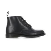 Zwarte Leren Enkellaarzen Dr. Martens , Black , Heren