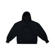 Faded Logo Hoodie in Chaos Black Garment Workshop , Blue , Heren