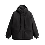 Gore-Tex Parka in Zwart Woolrich , Black , Heren