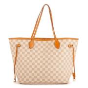 Pre-owned Canvas louis-vuitton-bags Louis Vuitton Vintage , White , Da...