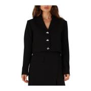 Zwarte Blazer Na-Elai Notre-v , Black , Dames