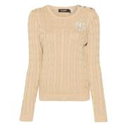 Montiva lange mouw trui Ralph Lauren , Beige , Dames